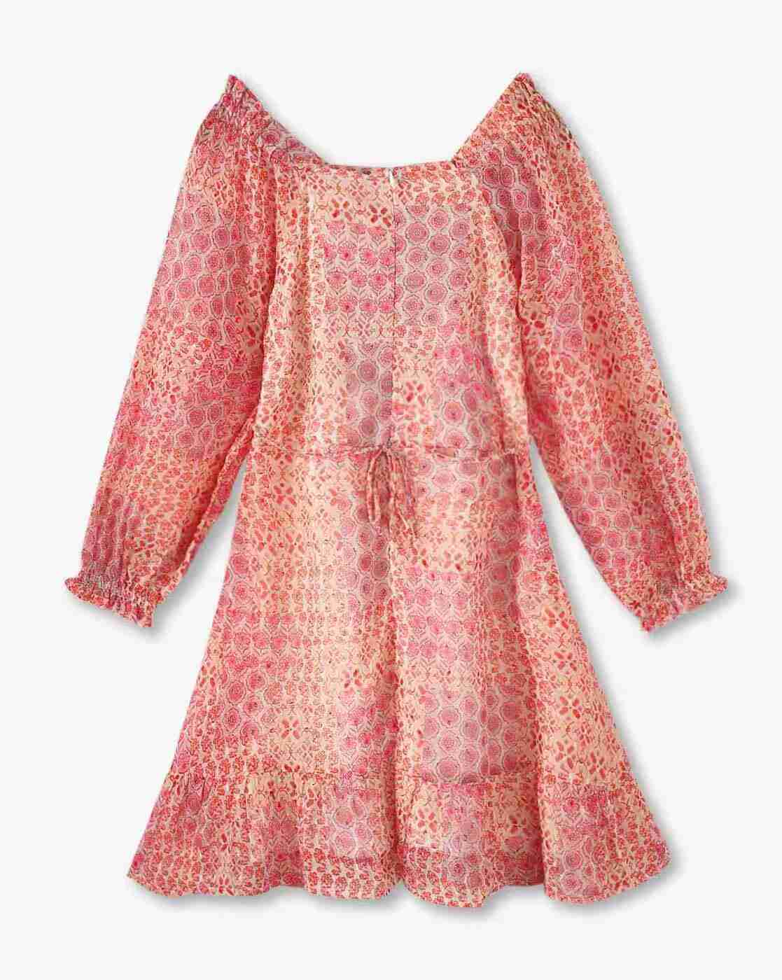 RIO GIRLS | Girls Animal Print Fit & Flare Dress|1