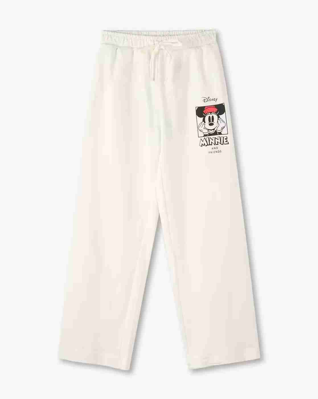 RIO GIRLS | Girls Minnie Mouse Print Wide-Leg Pants|0