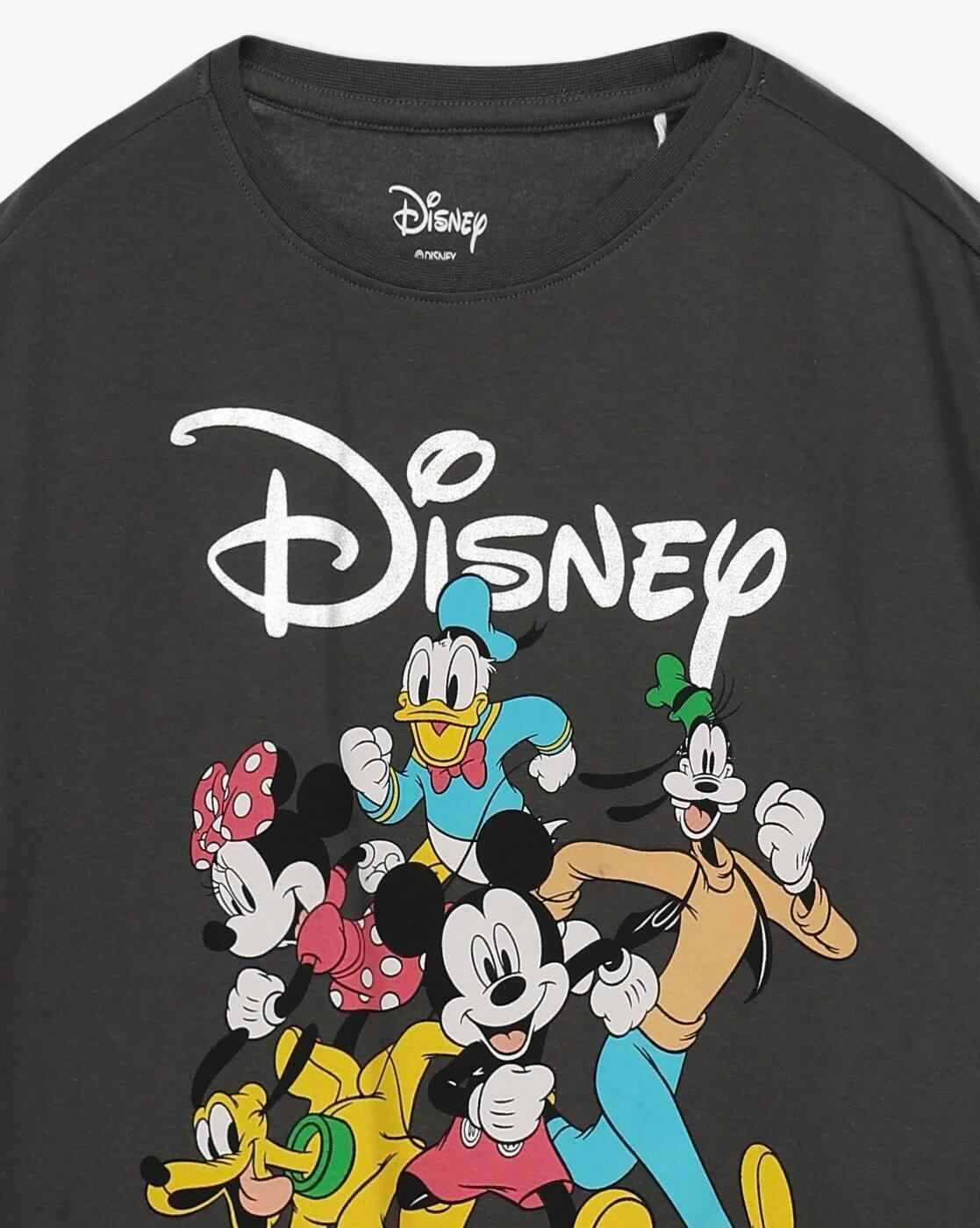 RIO GIRLS | Girls Disney Print Oversized Crew-Neck T-Shirt|2