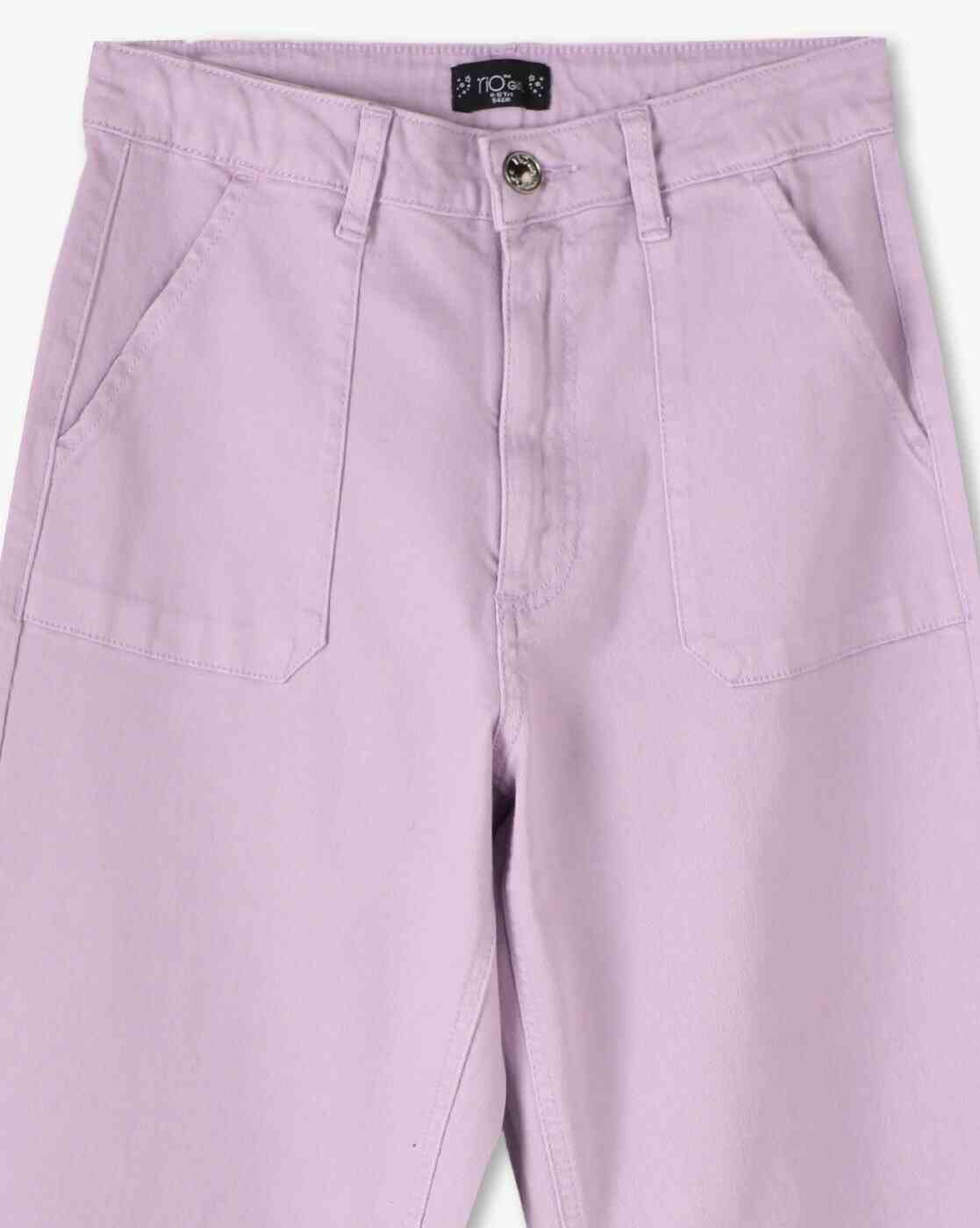 RIO GIRLS | Girls Relaxed Fit Flat-Front Trousers|2
