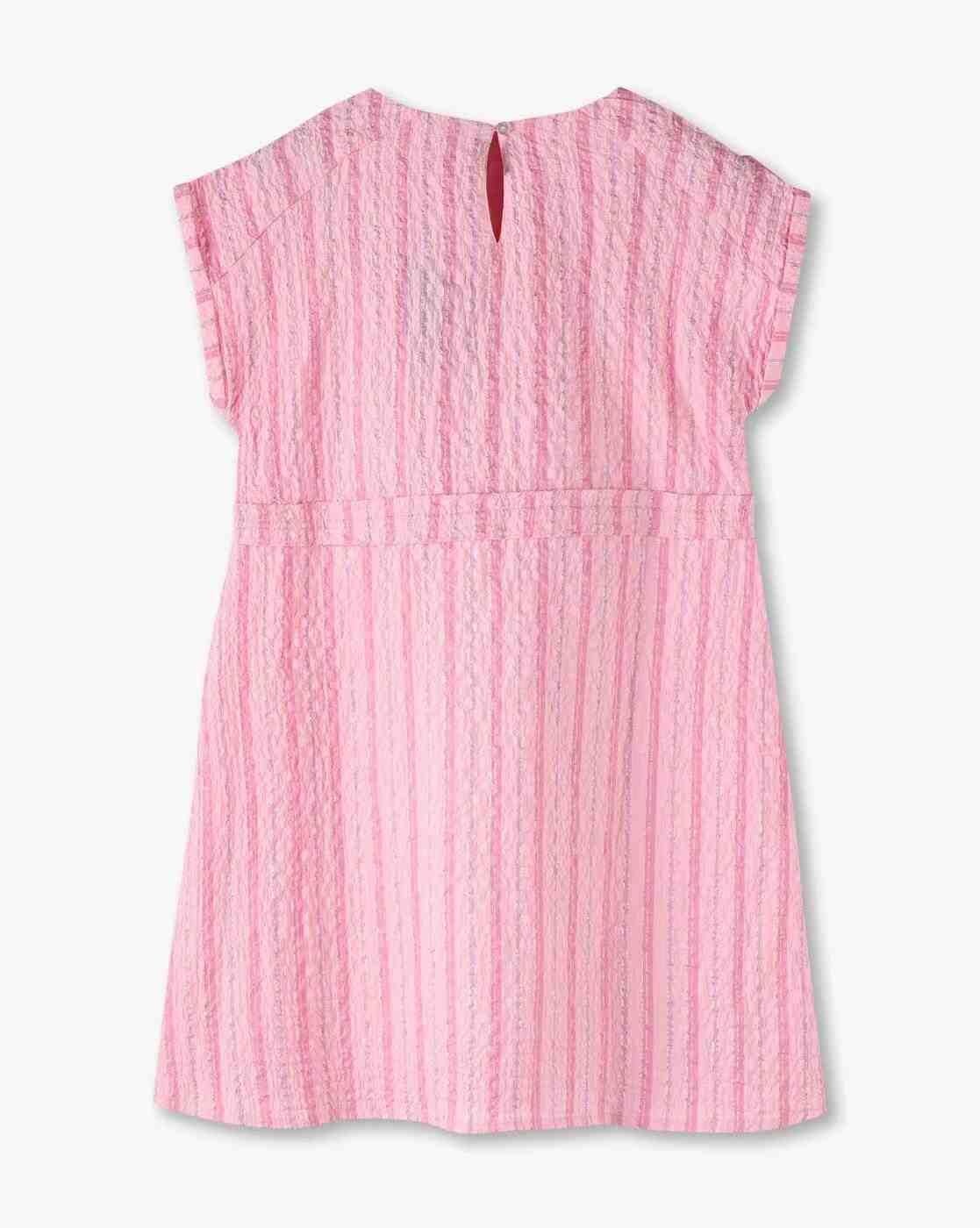 RIO GIRLS | Girls Striped Shift Dress|1