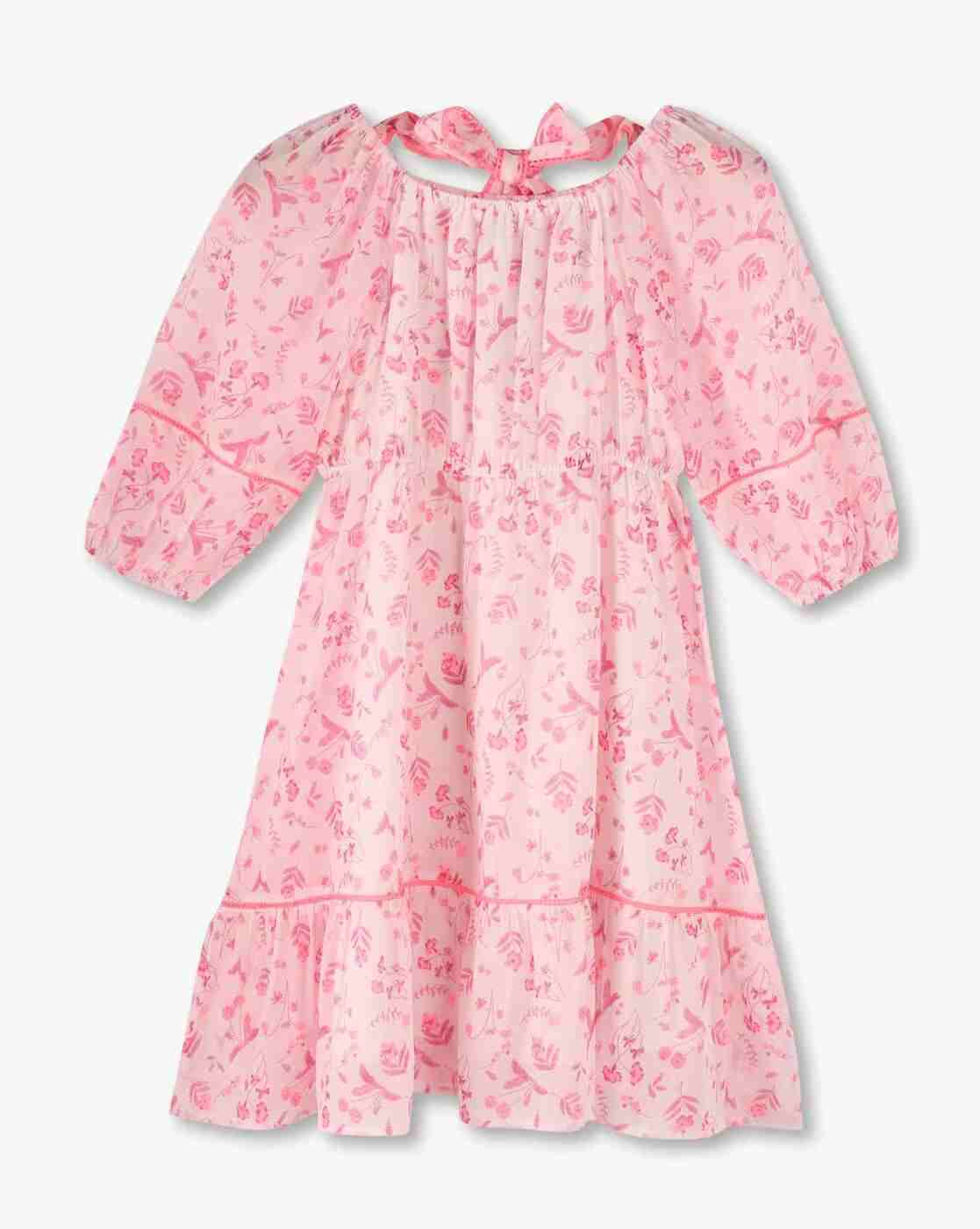 RIO GIRLS | Girls Floral Flounce Dress|0