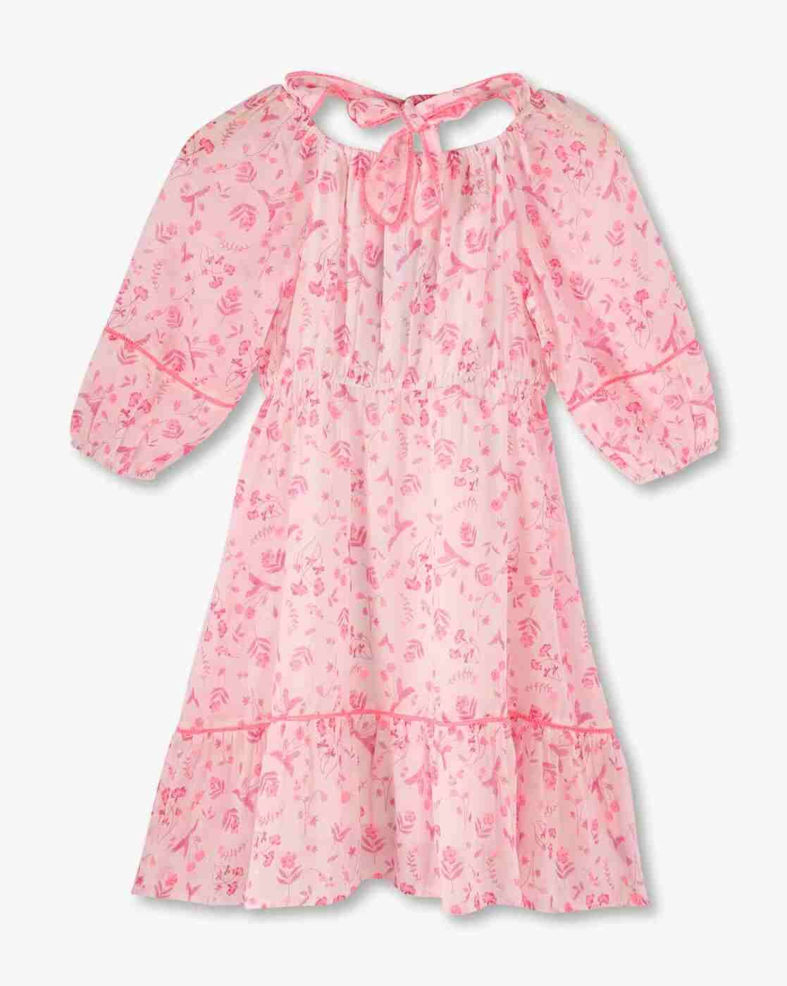 RIO GIRLS | Girls Floral Flounce Dress|1