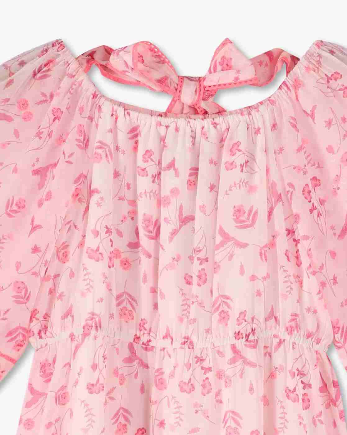 RIO GIRLS | Girls Floral Flounce Dress|2