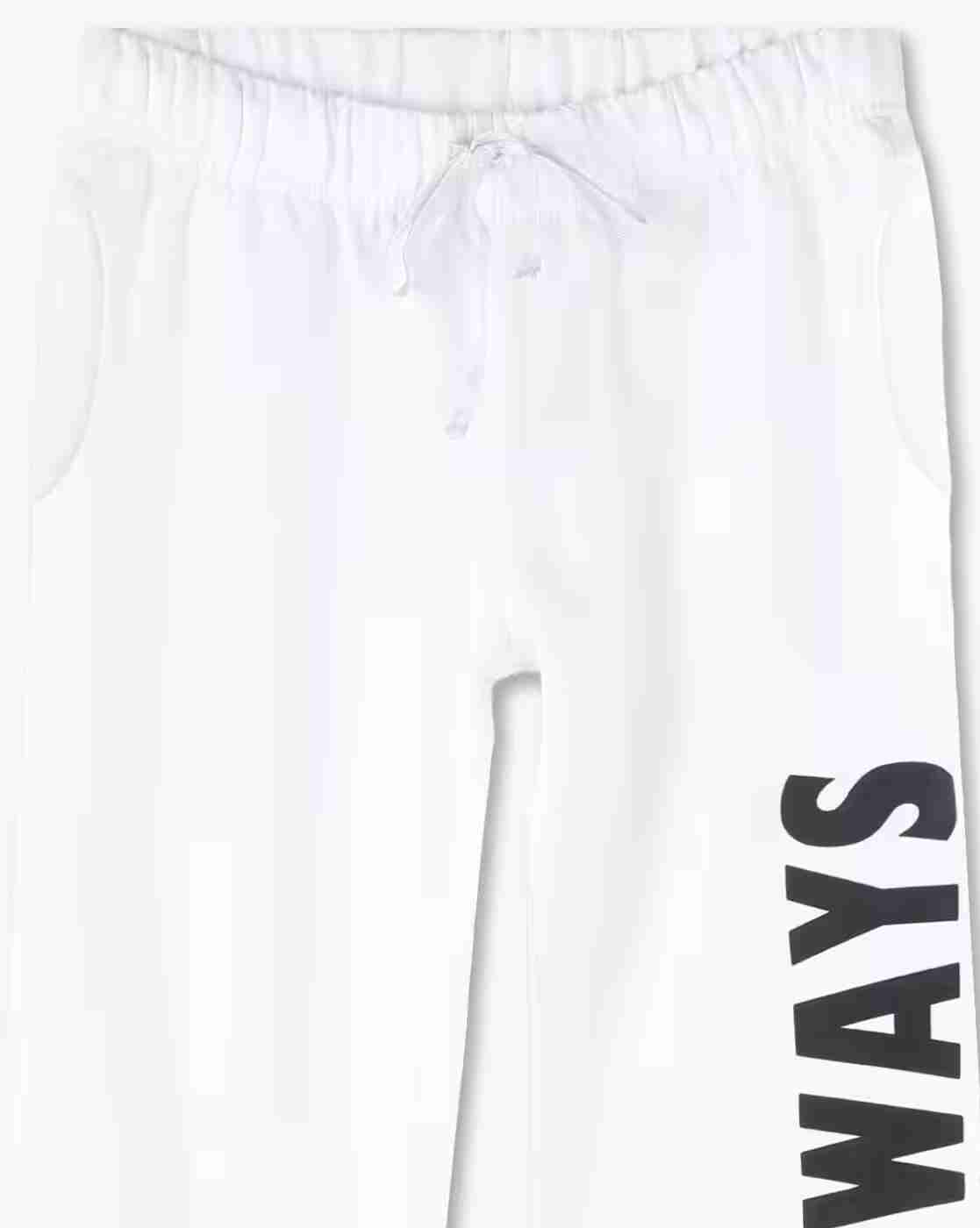 RIO GIRLS | Girls Typographic Print Relaxed Fit Pleated Jogger Pants|2
