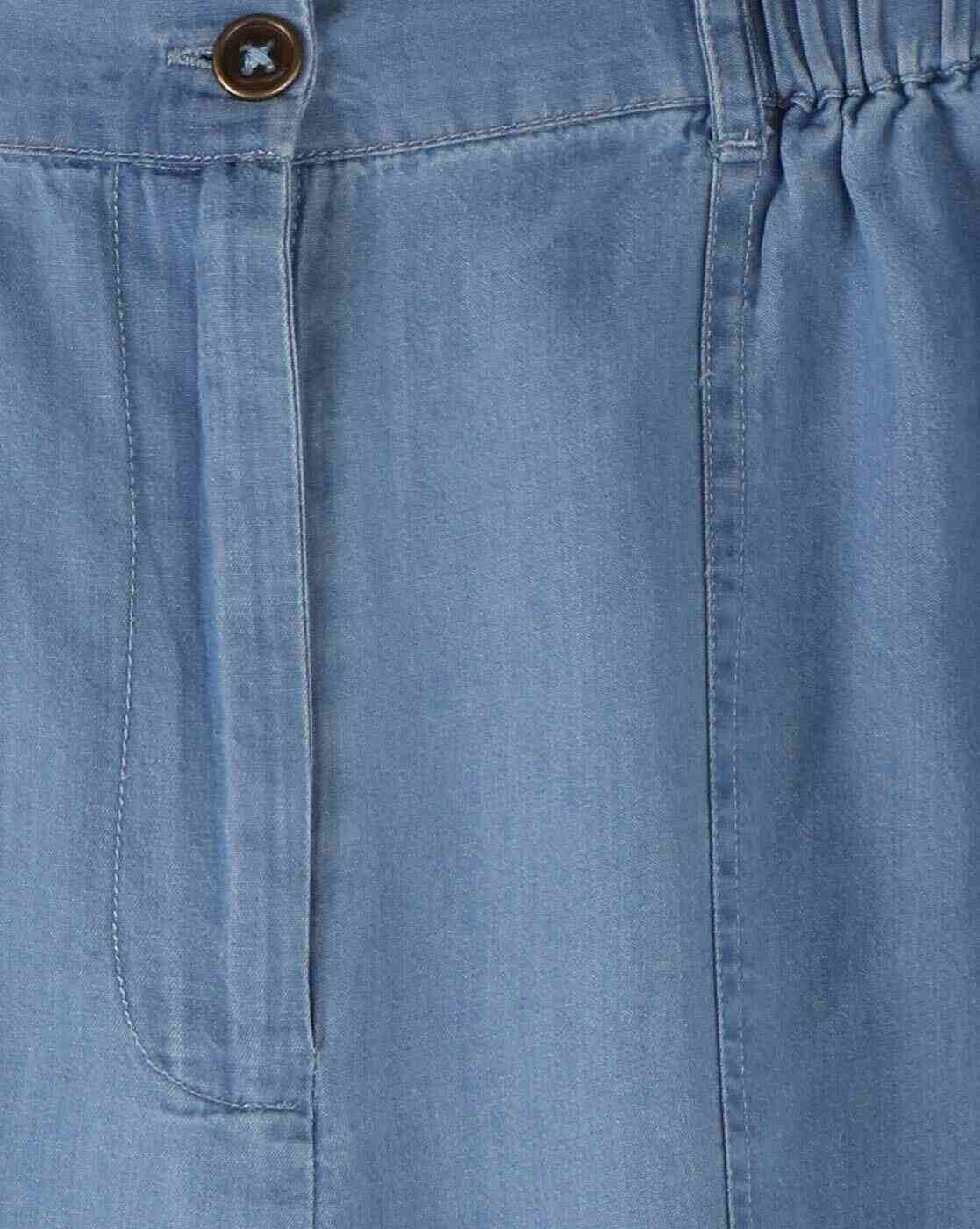 RIO GIRLS | Girls Carpenter Mid-Wash Relaxed Jeans|2