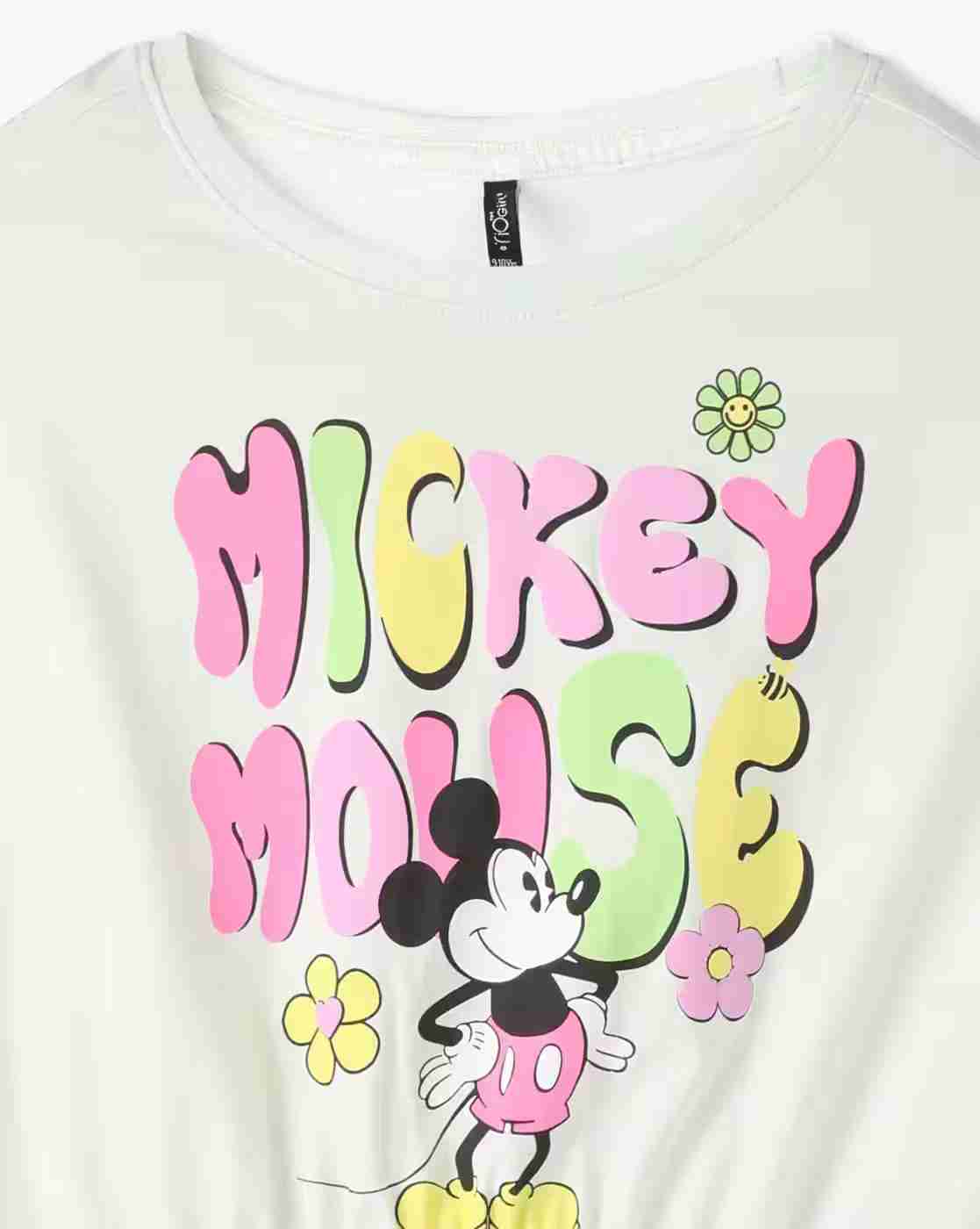 RIO GIRLS | Girls Mickey Mouse Print Blouson T-Shirt|2