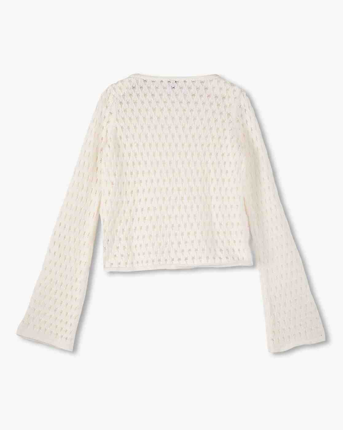 RIO GIRLS | Girls Structured Knit Relaxed Fit Top|1