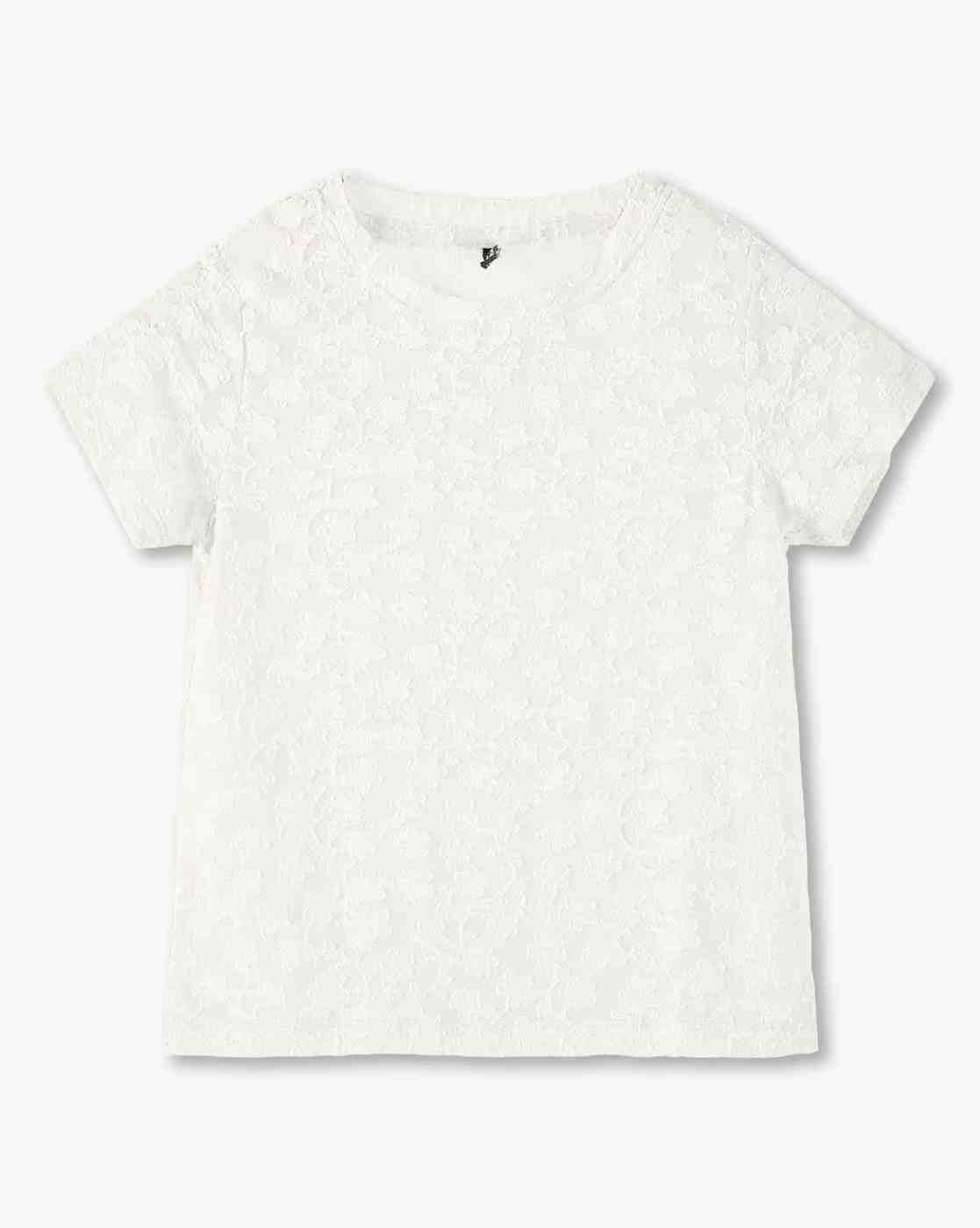 Girls Lace Regular Fit Top