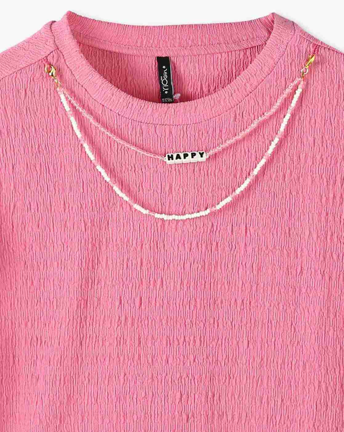 RIO GIRLS | Girls Crinkled Regular Fit Top|2