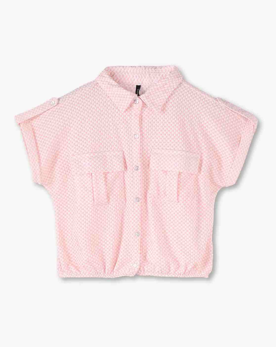 Girls Knitted Regular Fit Shirt