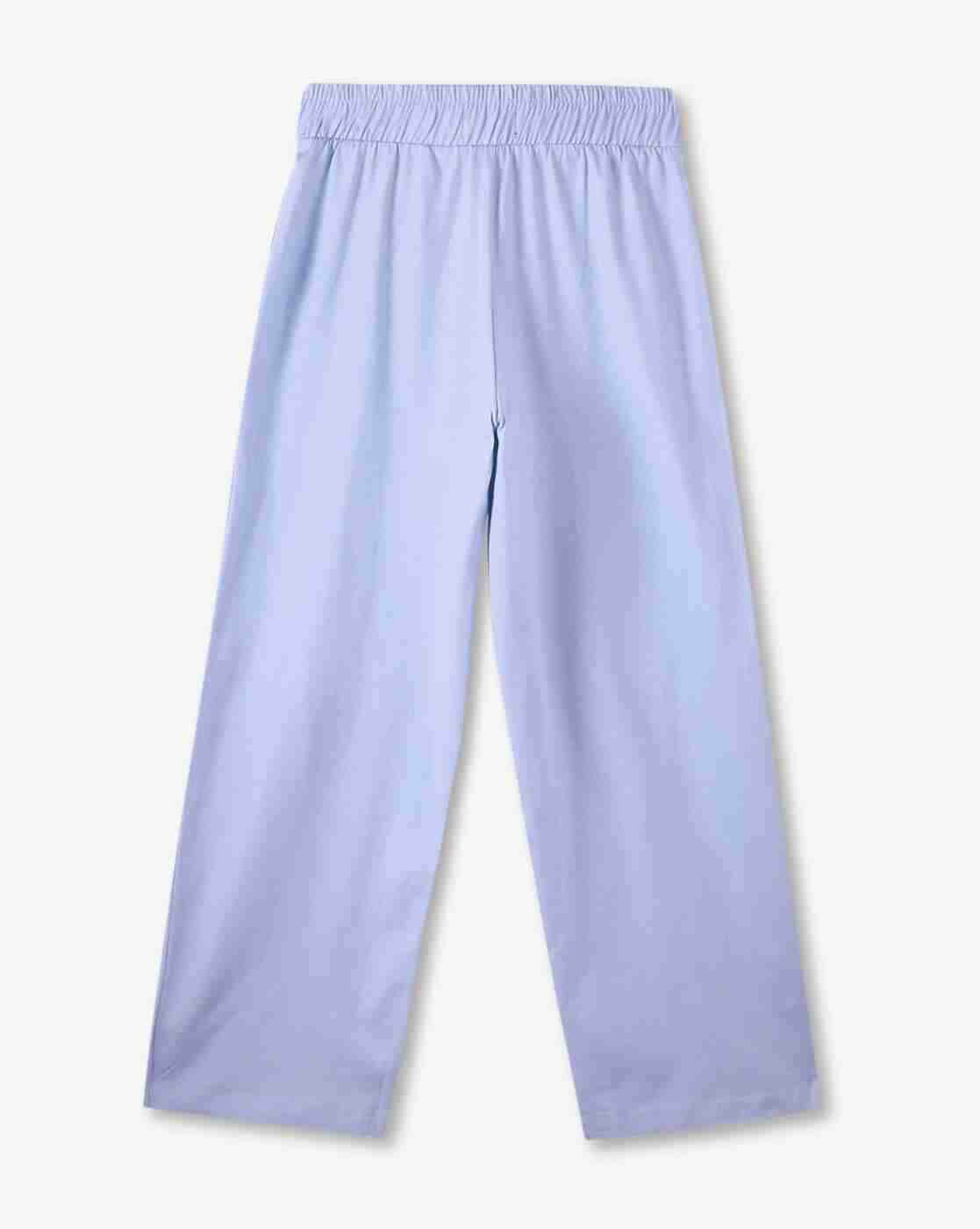 RIO GIRLS | Girls Relaxed Fit Wide-Leg Flat-Front Pants|1