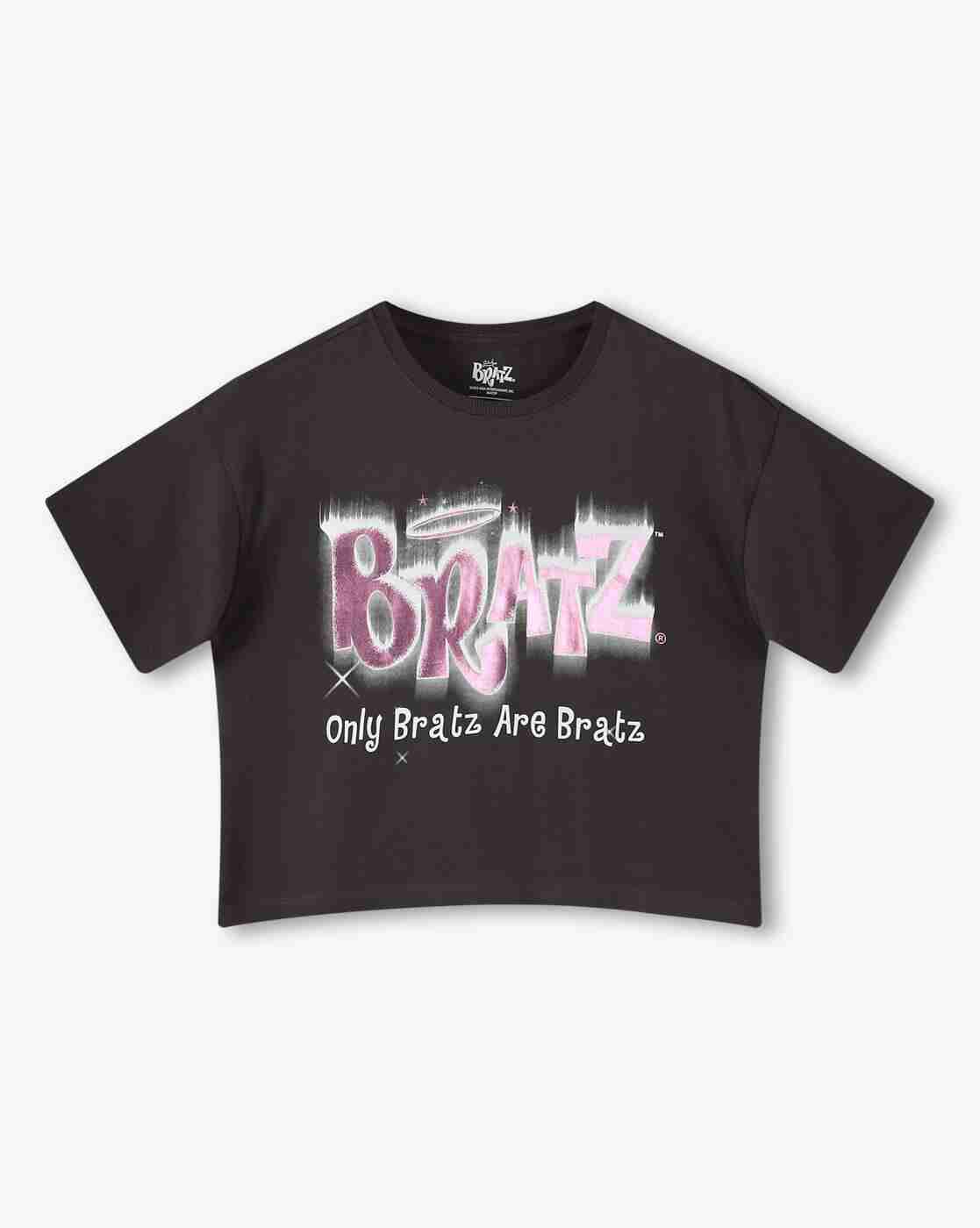 RIO GIRLS | Girls Typographic Print Crop T-Shirt|0