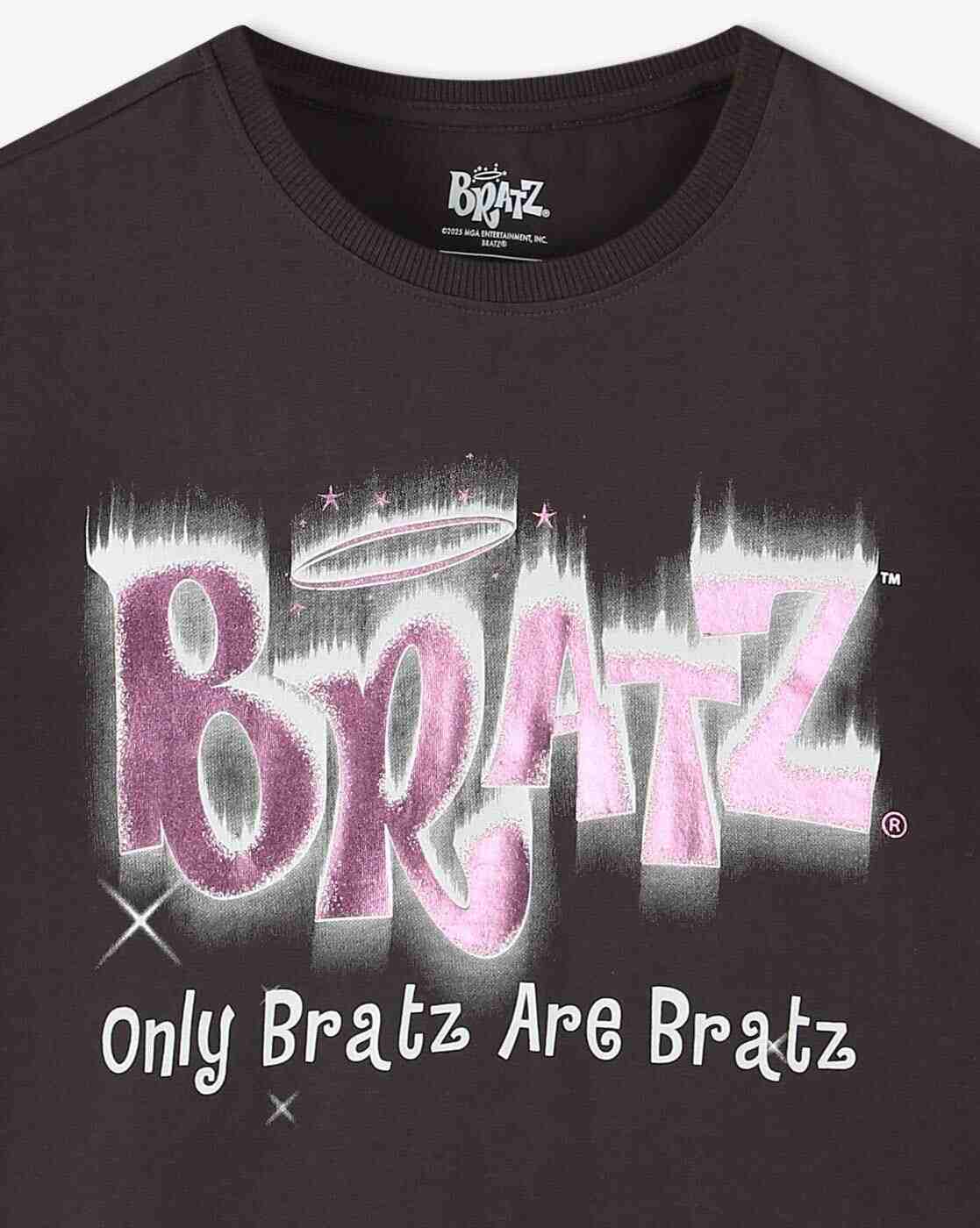 RIO GIRLS | Girls Typographic Print Crop T-Shirt|2