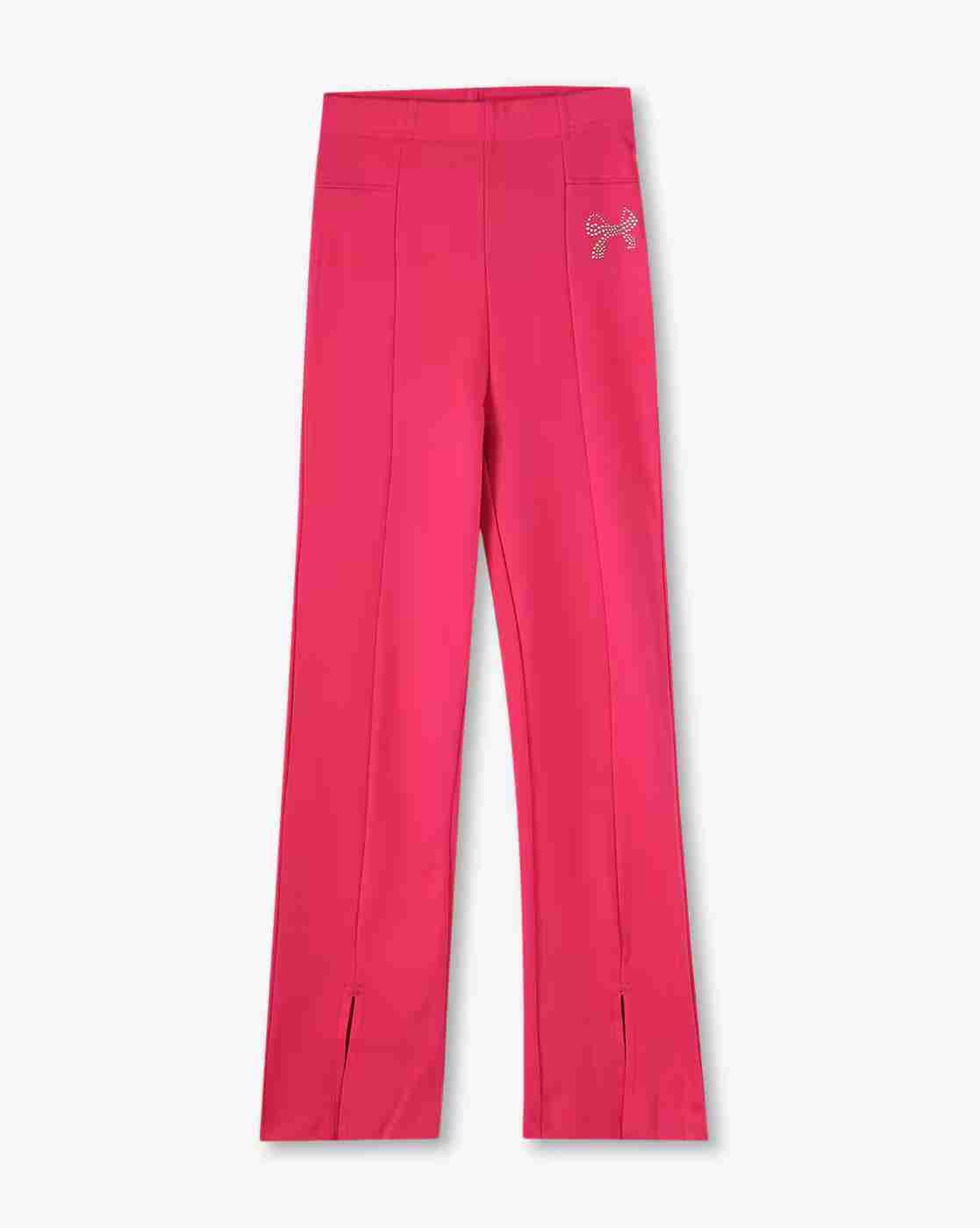 Girls Flared Knit Pants