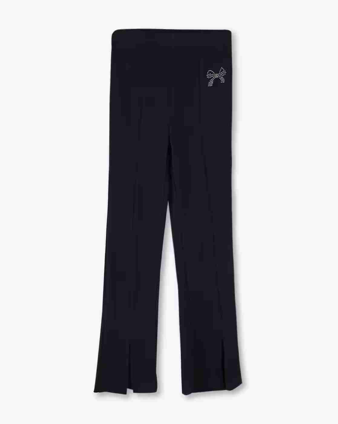 RIO GIRLS | Girls Flared Knit Pants|0