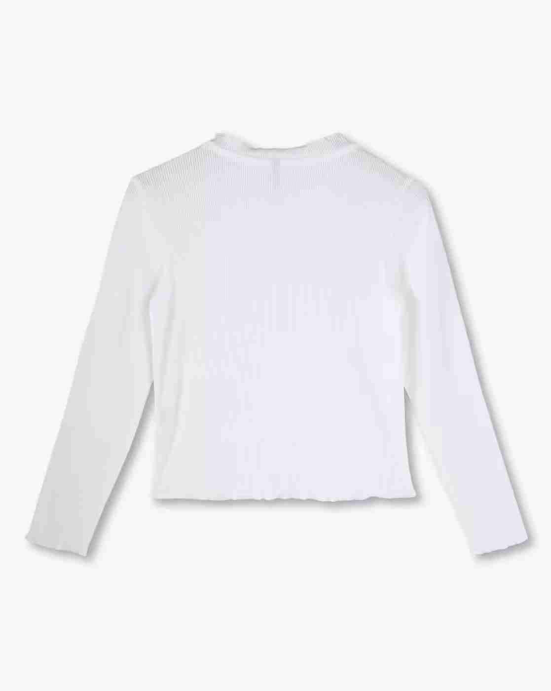 RIO GIRLS | Girls Embellished Glamour Print Round-Neck T-Shirt|1