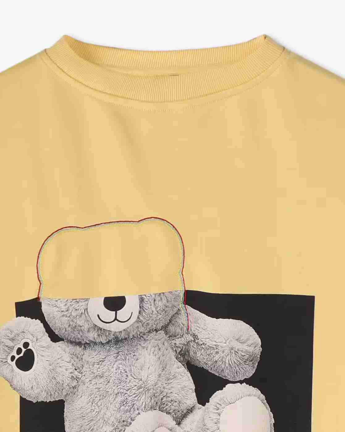 RIO GIRLS | Girls Graphic Print Oversized Crew-Neck Sweatshirt|2