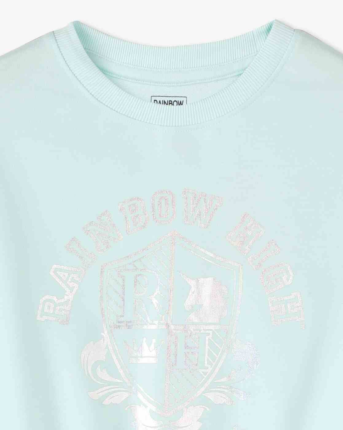 RIO GIRLS | Girls Graphic Print Relaxed Fit Sweatshirt|2