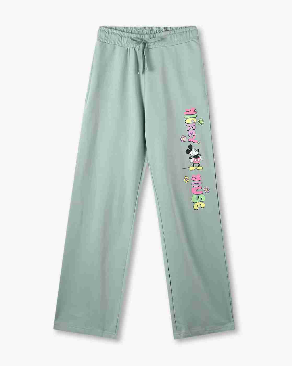 RIO GIRLS | Girls Mickey Mouse Print Relaxed Fit Knit Pants|0