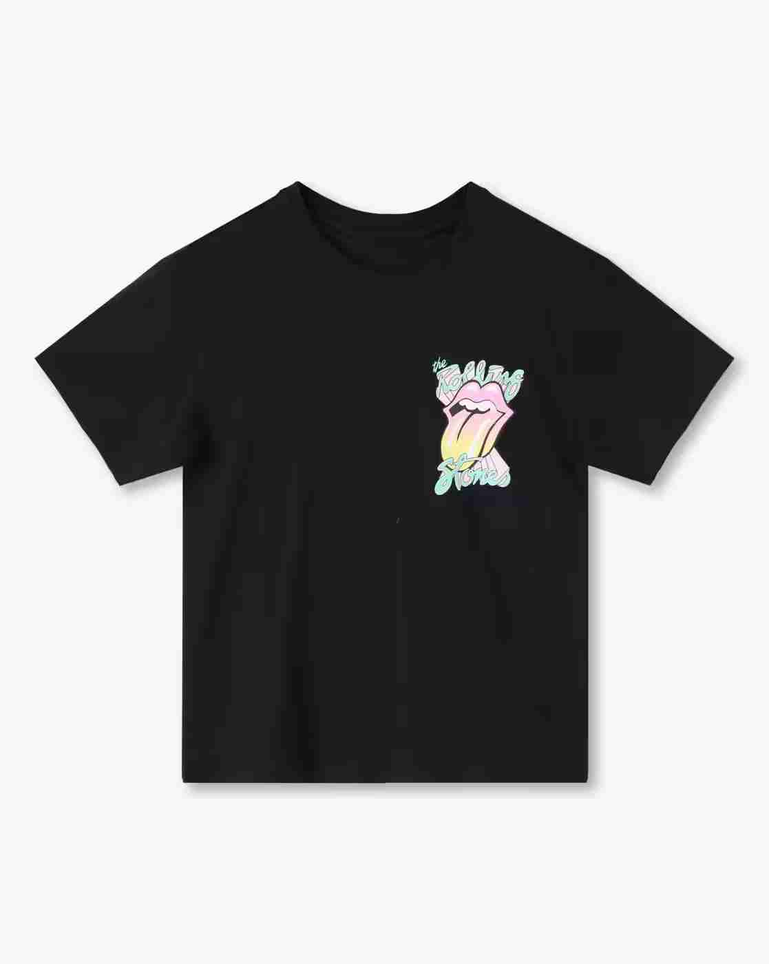RIO GIRLS | Girls Graphic Print Crew-Neck T-Shirt|0