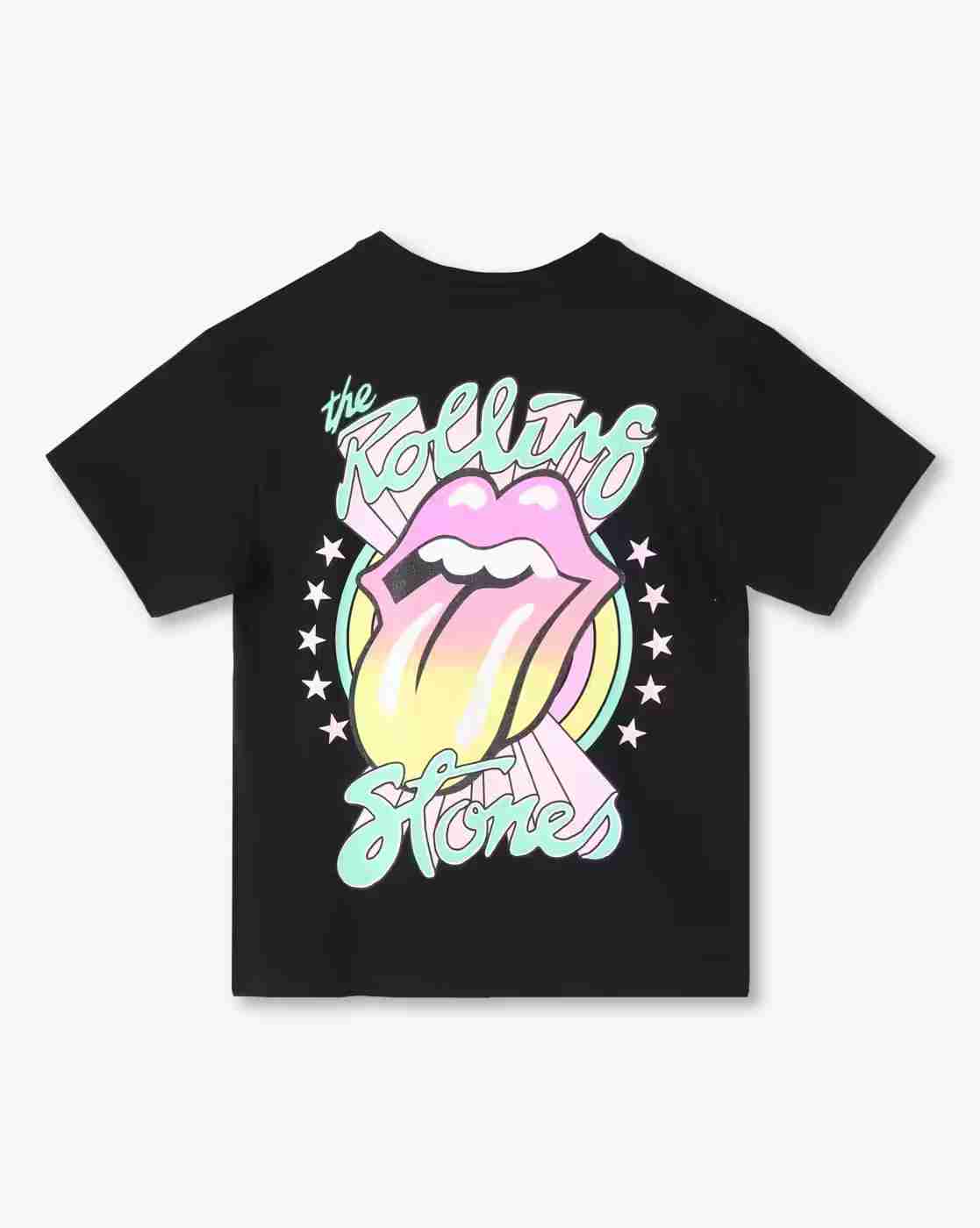 RIO GIRLS | Girls Graphic Print Crew-Neck T-Shirt|1