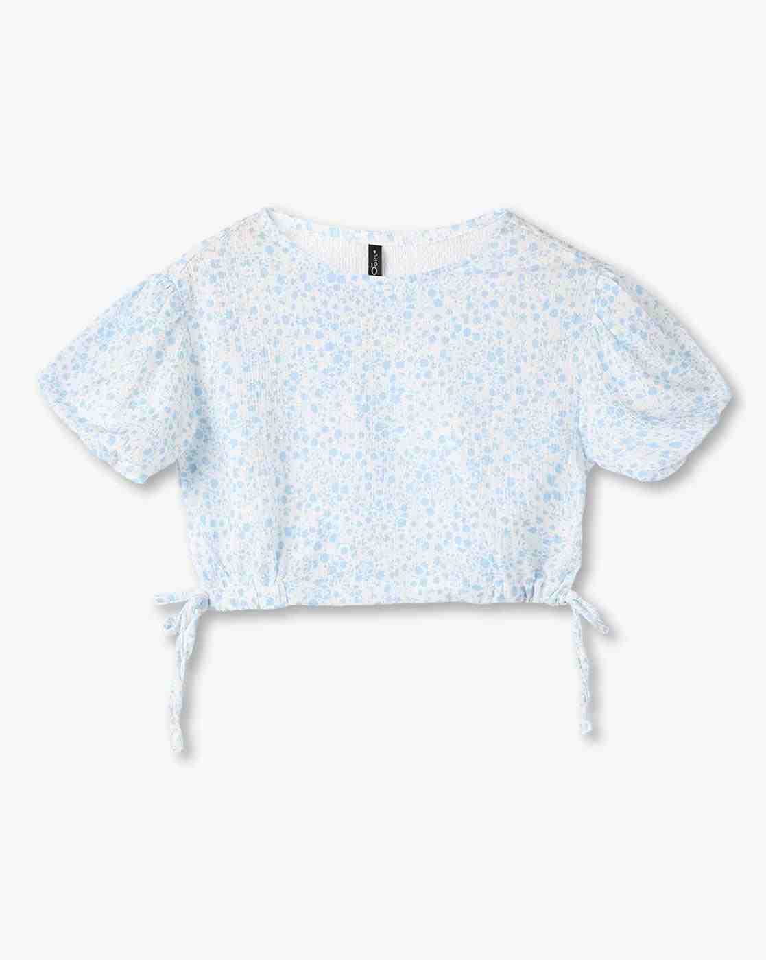 RIO GIRLS | Girls Floral Print Regular Fit Top|0