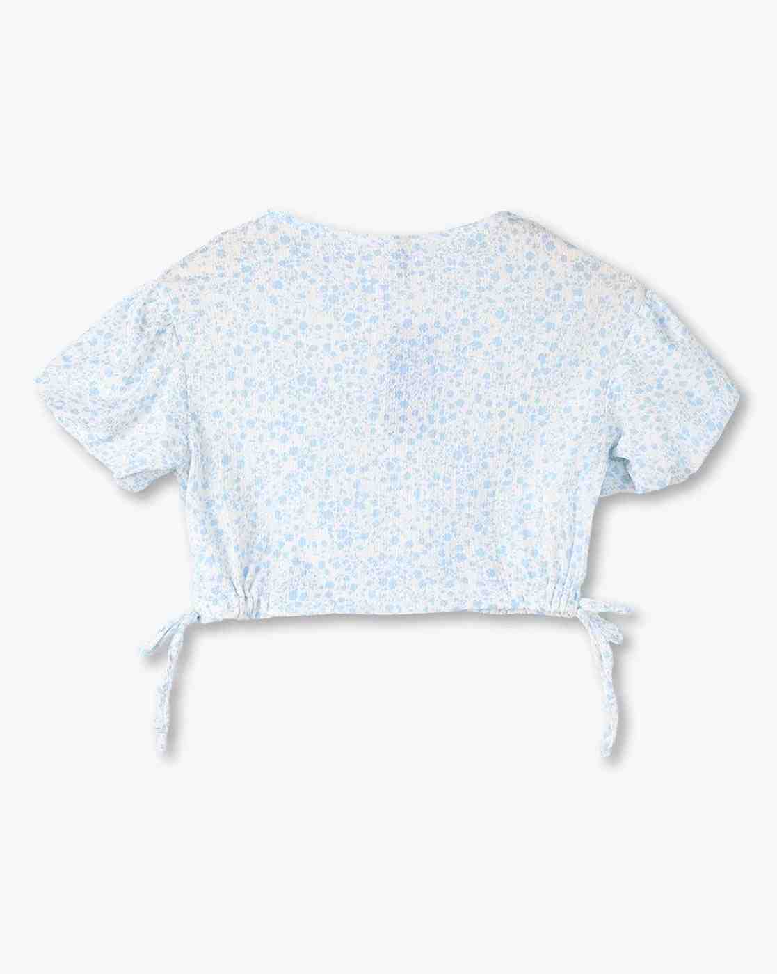 RIO GIRLS | Girls Floral Print Regular Fit Top|1