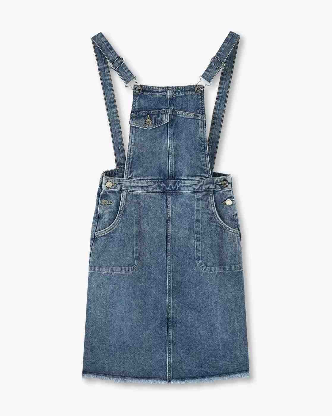 RIO GIRLS | Girls Pinafore Dress with Printed T-Shirt|4
