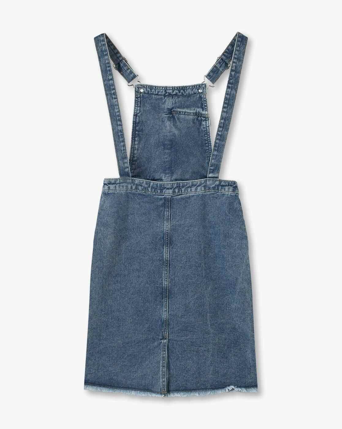RIO GIRLS | Girls Pinafore Dress with Printed T-Shirt|5