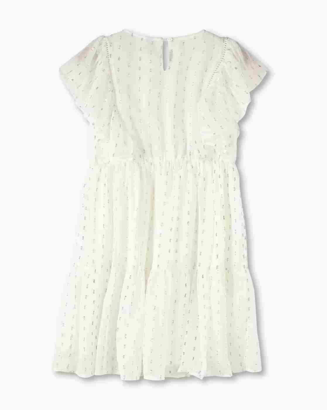 RIO GIRLS | Girls Floral Embroidered Flounce Dress|1