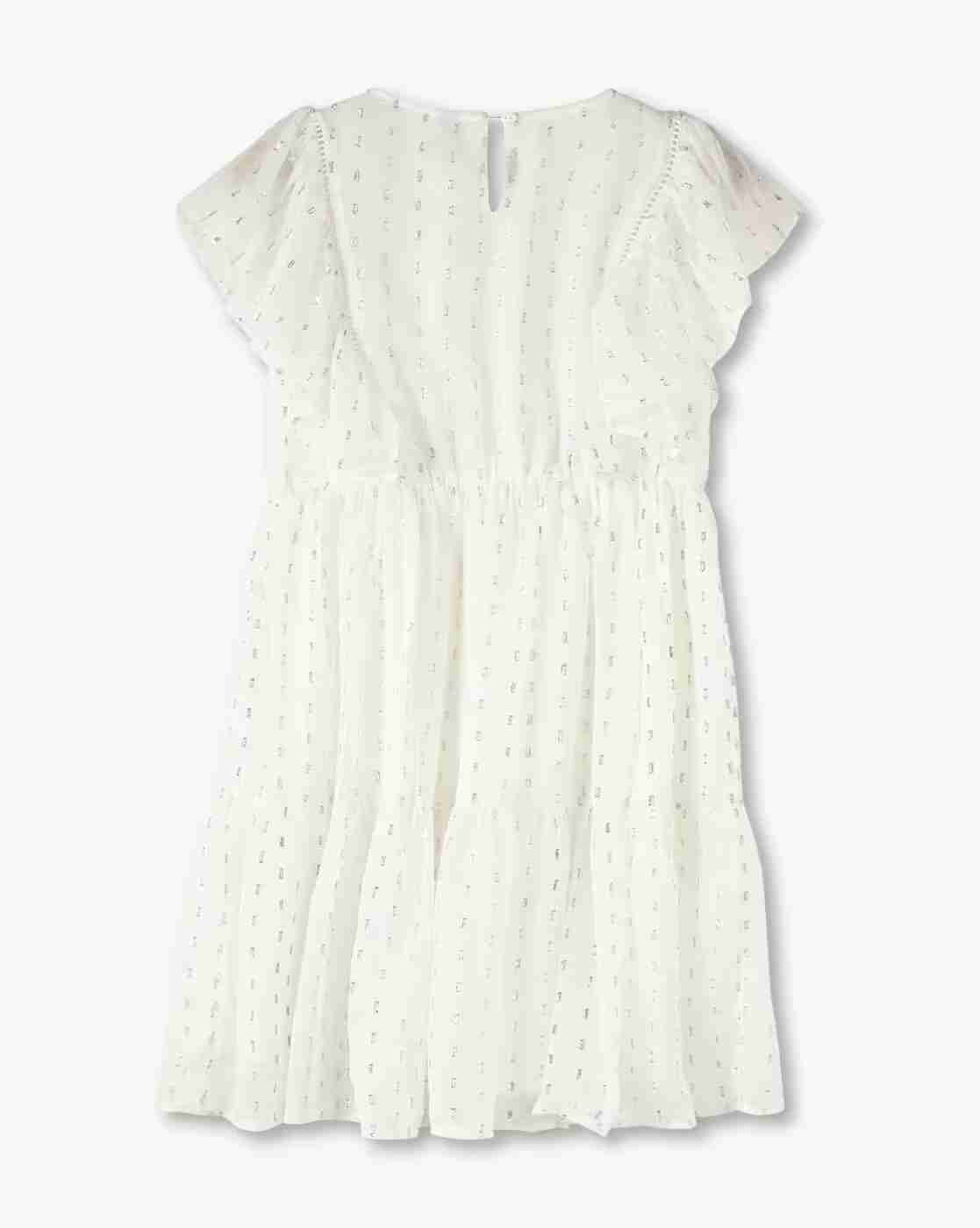 RIO GIRLS | Girls Floral Embroidered Flounce Dress|1