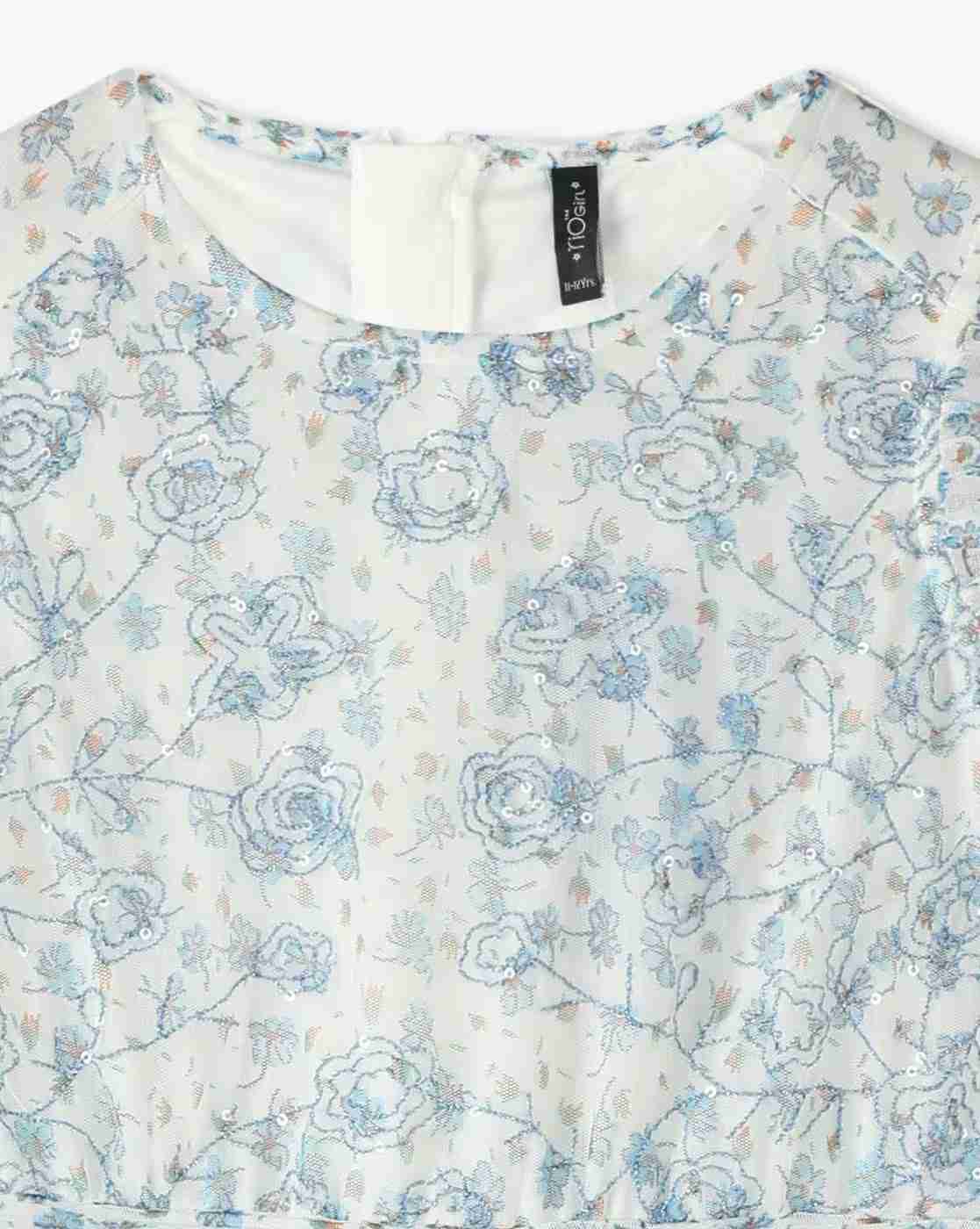 RIO GIRLS | Girls Floral A-Line Dress|2