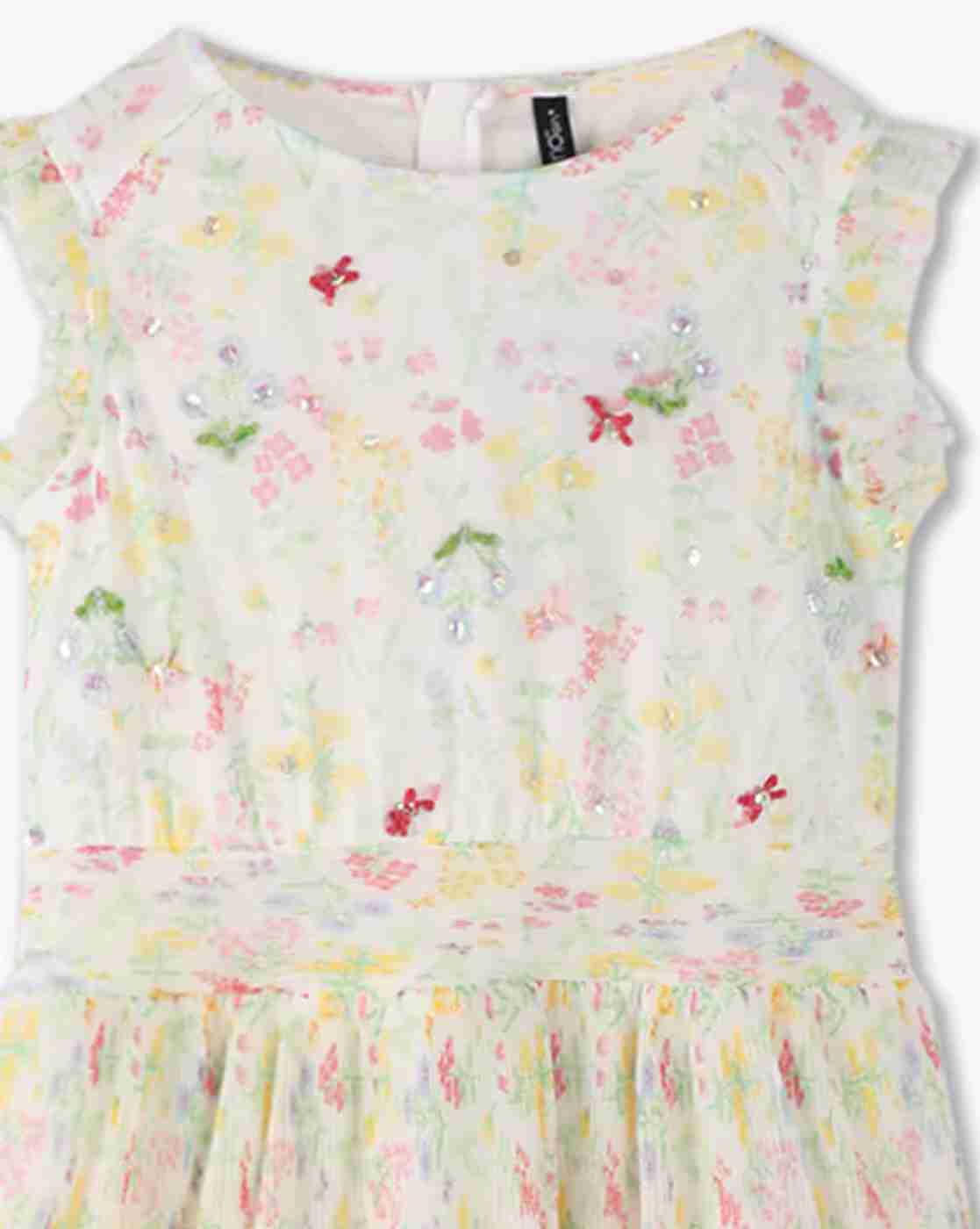 RIO GIRLS | Girls Floral A-Line Dress|2