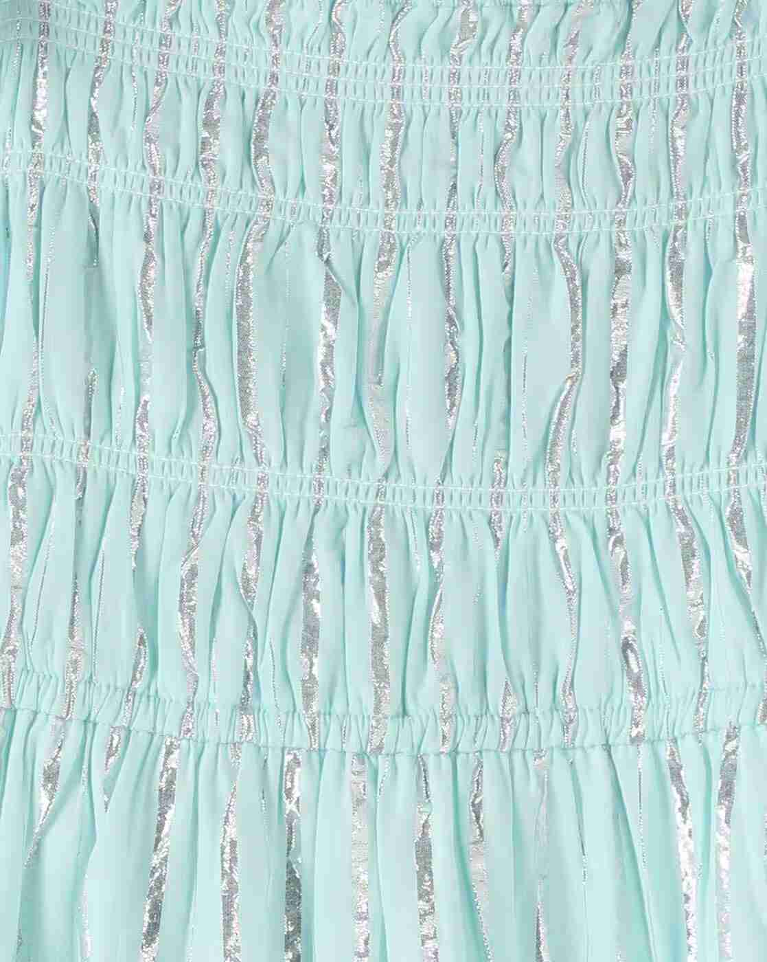 RIO GIRLS | Girls Ruched Flounce Dress|2