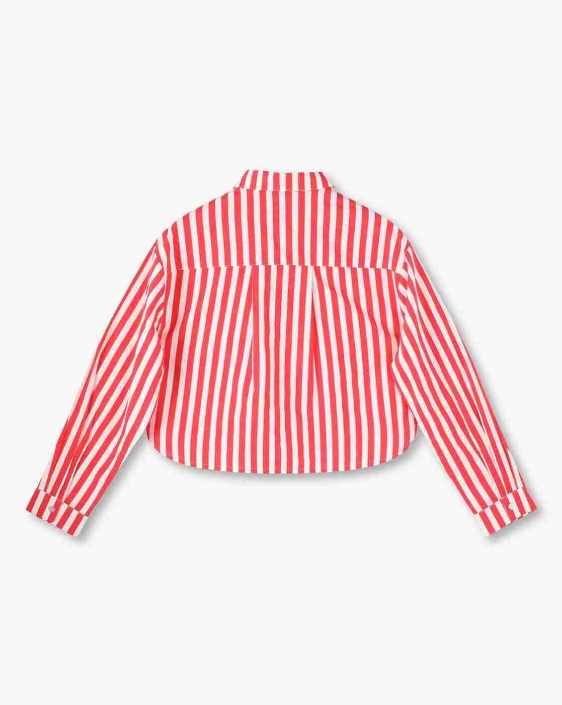 RIO GIRLS | Girls Striped Relaxed Fit Shirt|1