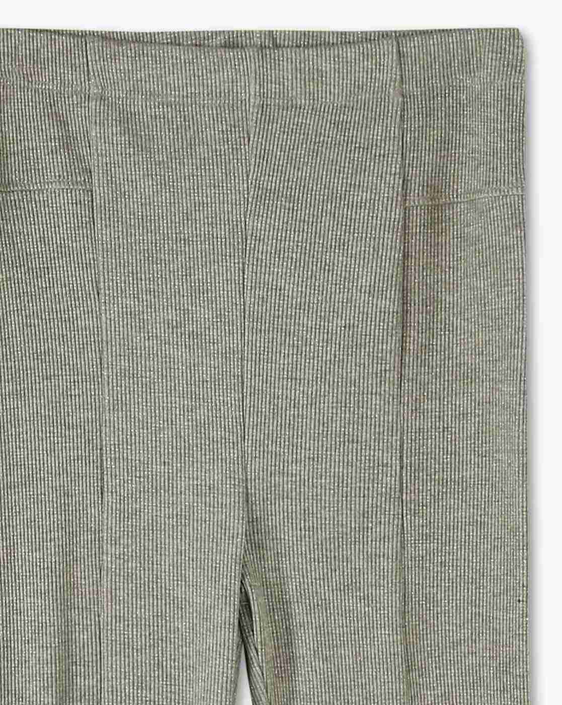 RIO GIRLS | Girls Ribbed Relaxed Fit Flat-Front Trousers|2