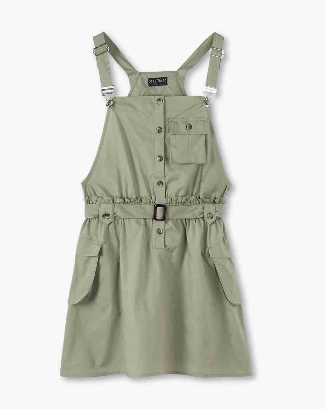 RIO GIRLS | Girls Ribbed Top & Dungaree Set|3