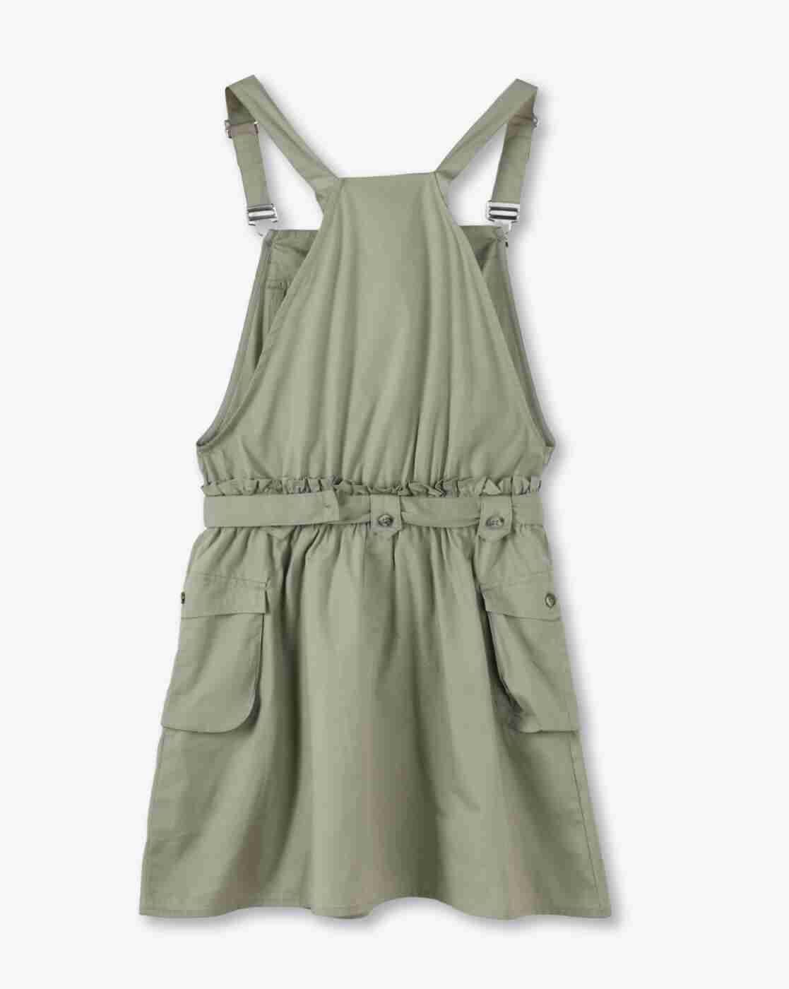 RIO GIRLS | Girls Ribbed Top & Dungaree Set|4