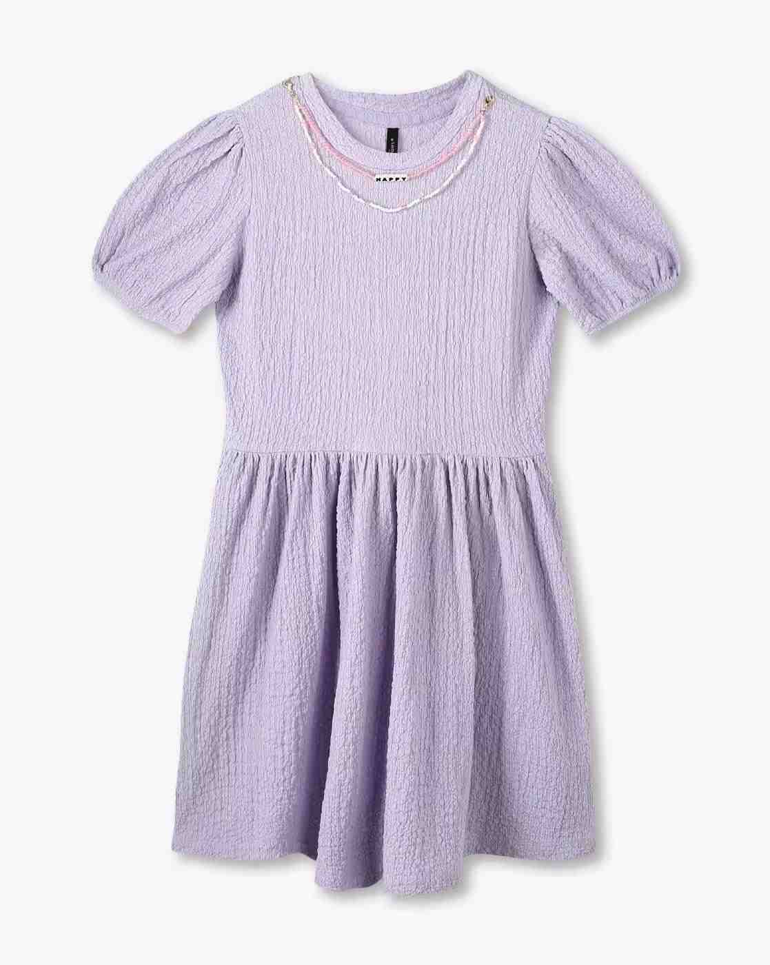 RIO GIRLS | Girls Knitted Fit & Flare Dress|0