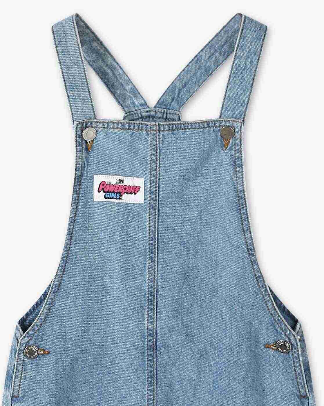 RIO GIRLS | Girls Striped T-Shirt with Dungaree Dress|6