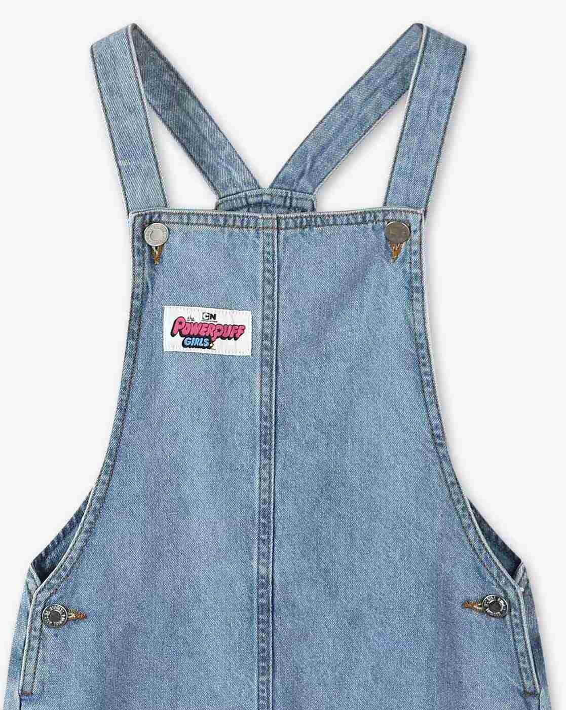 RIO GIRLS | Girls Striped T-Shirt with Dungaree Dress|6