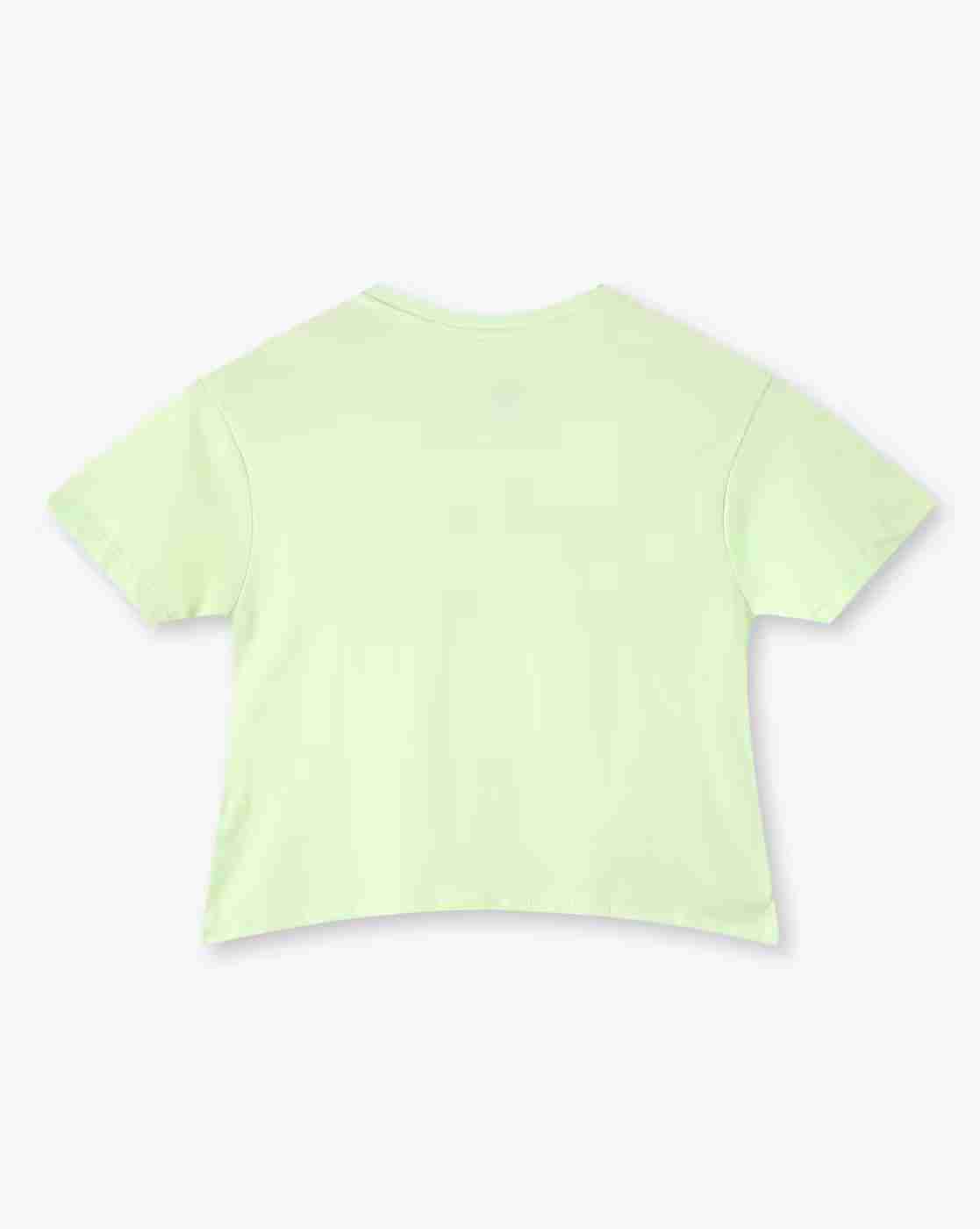 RIO GIRLS | Girls Graphic Print Regular Fit Round-Neck T-Shirt|1