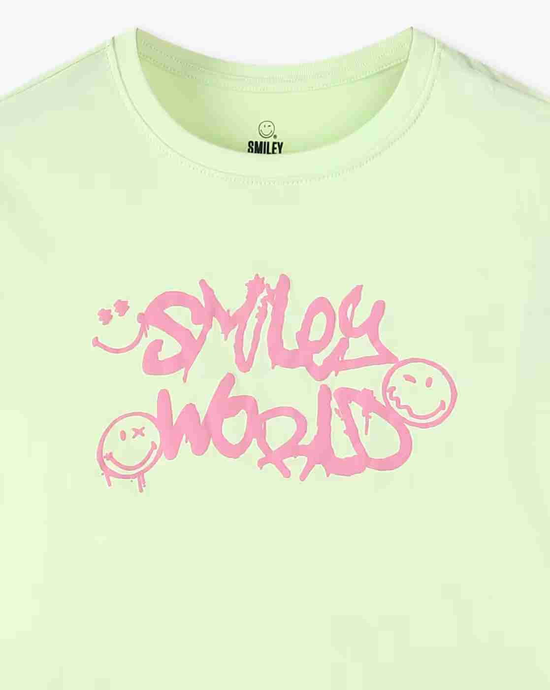 RIO GIRLS | Girls Graphic Print Regular Fit Round-Neck T-Shirt|2