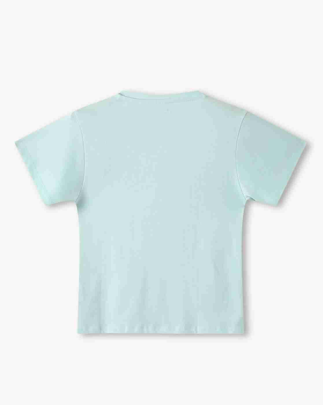 RIO GIRLS | Girls Printed Regular Fit T-Shirt|1