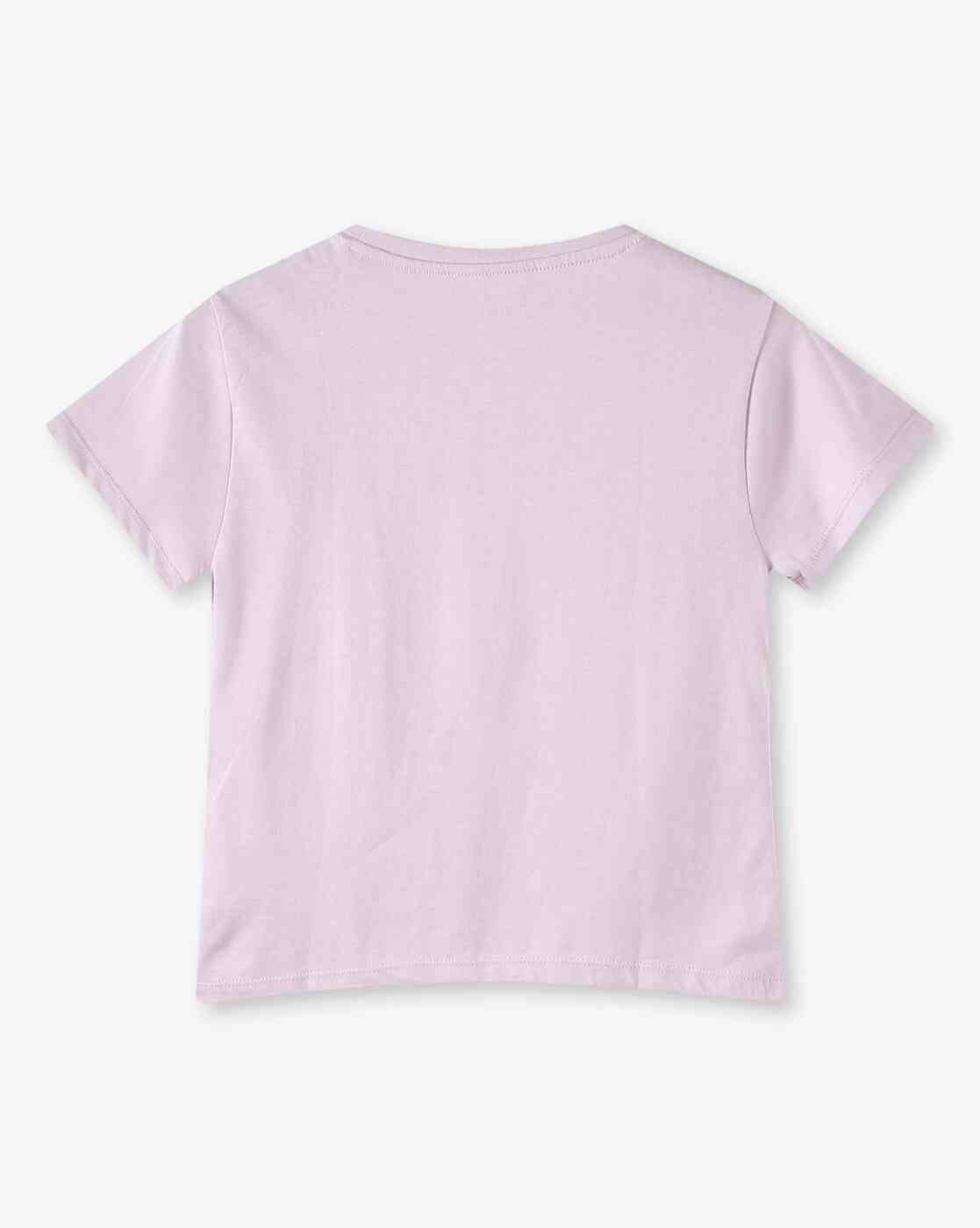 RIO GIRLS | Girls Barbie Print Regular Fit Crew-Neck T-Shirt|1