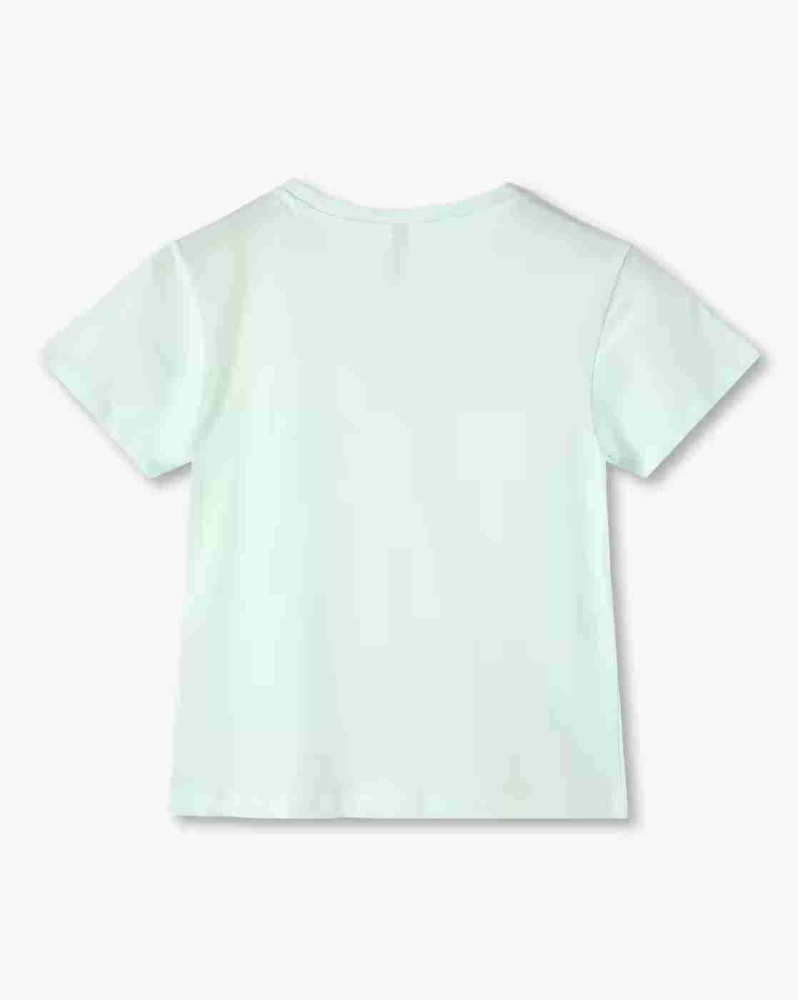 RIO GIRLS | Girls Embellished Relaxed Fit Round-Neck T-Shirt|1
