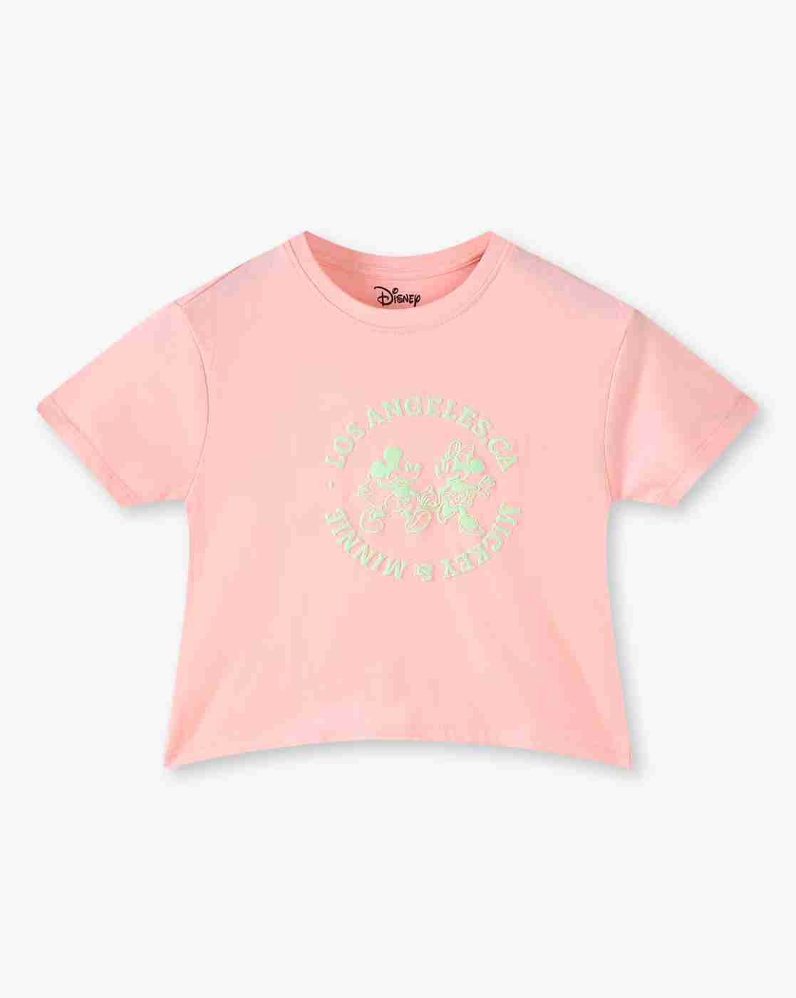 RIO GIRLS | Girls Graphic Print Regular Fit Round-Neck T-Shirt|0