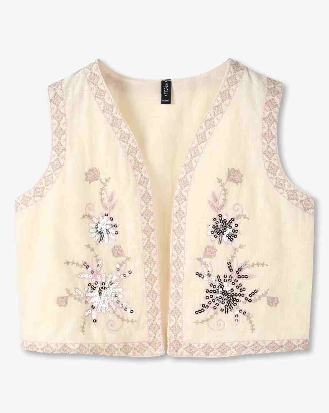 RIO GIRLS | Girls Ruched Fit & Flare Dress with Jacket|3
