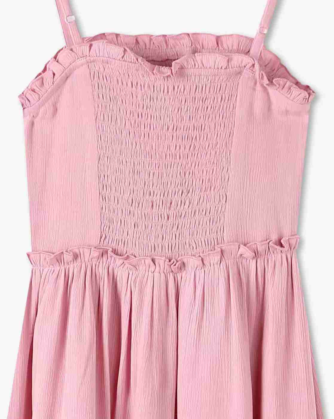 RIO GIRLS | Girls Ruched Fit & Flare Dress with Jacket|6
